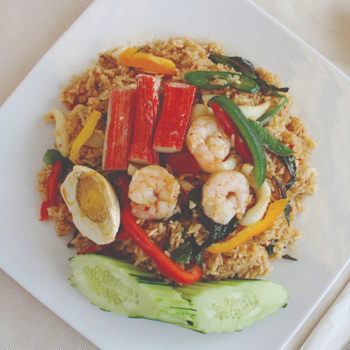 57. Spicy Mint Leaf Fried Rice.