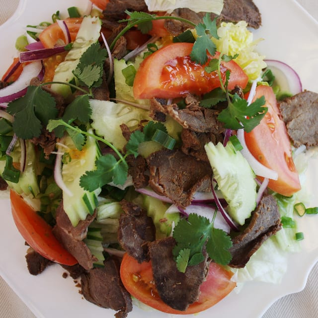11. Beef Salad.
