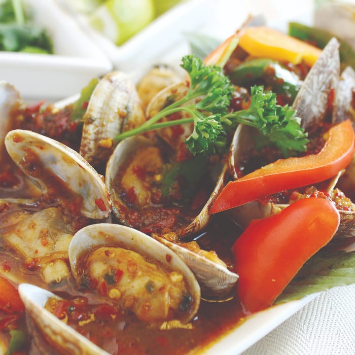 61. Clams in Chili Paste.